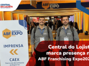 Central do Lojista marca presença na ABF Franchising Expo 2024