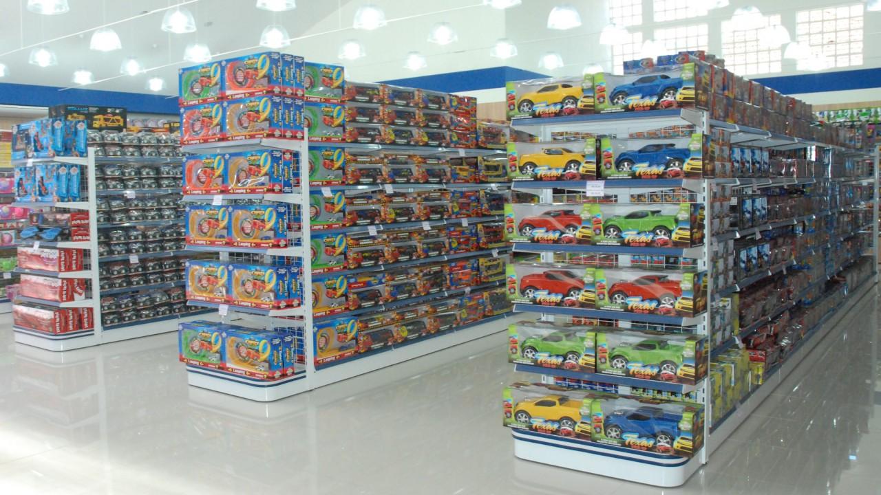 mobiliárigôndolas e mobiliário para loja de bazar e utilidadeso comercial para loja de bazar e utilidades