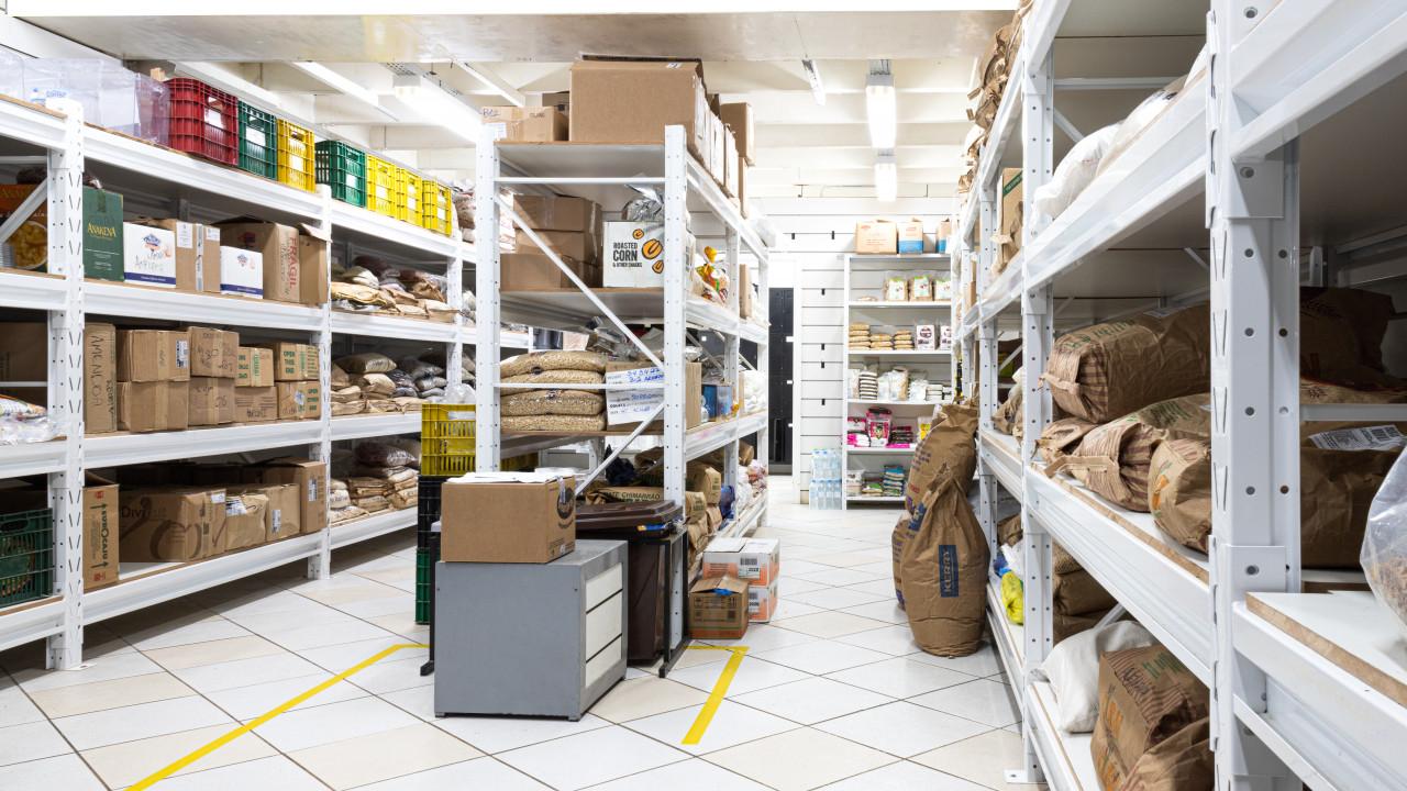 Porta pallets e mobiliário para estoque