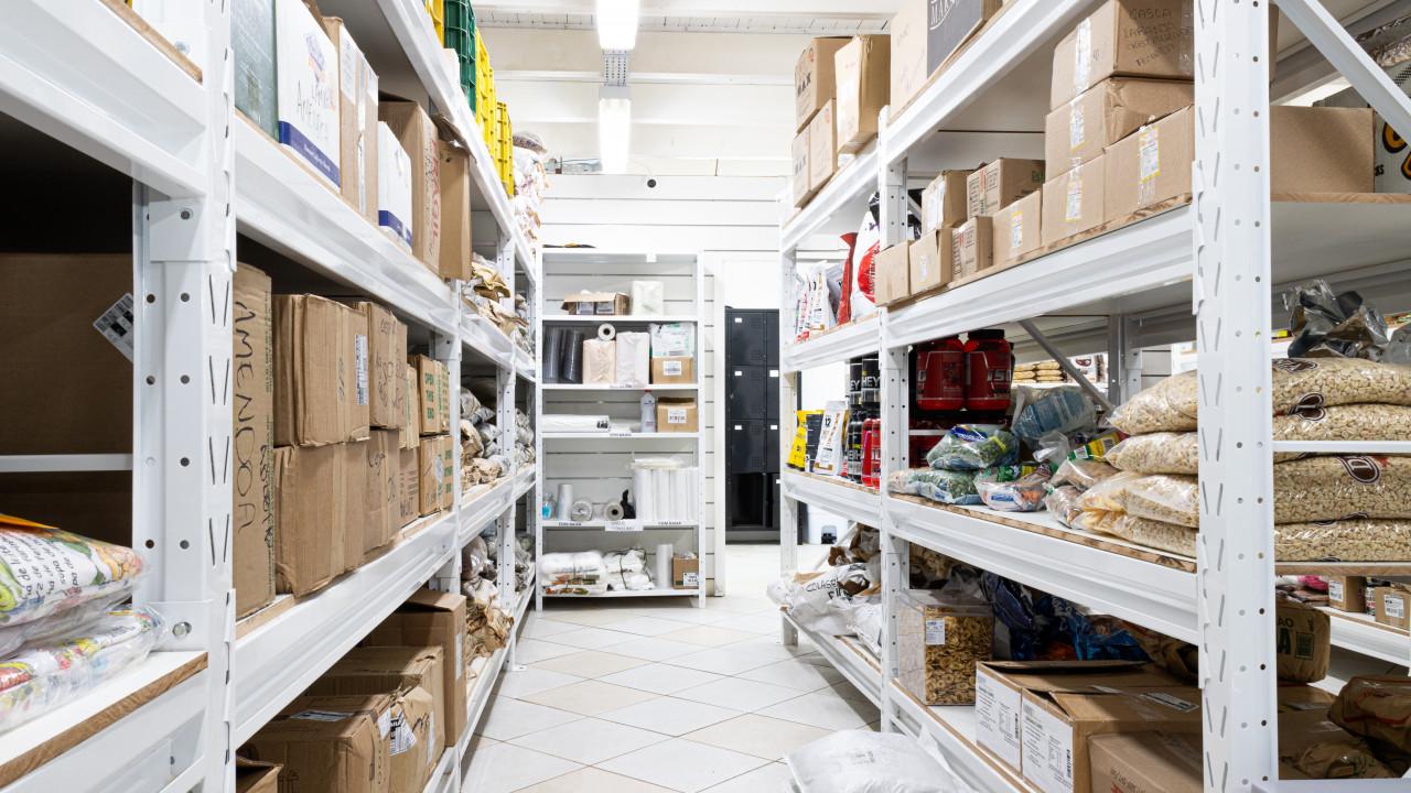 Porta pallets e mobiliário para estoque