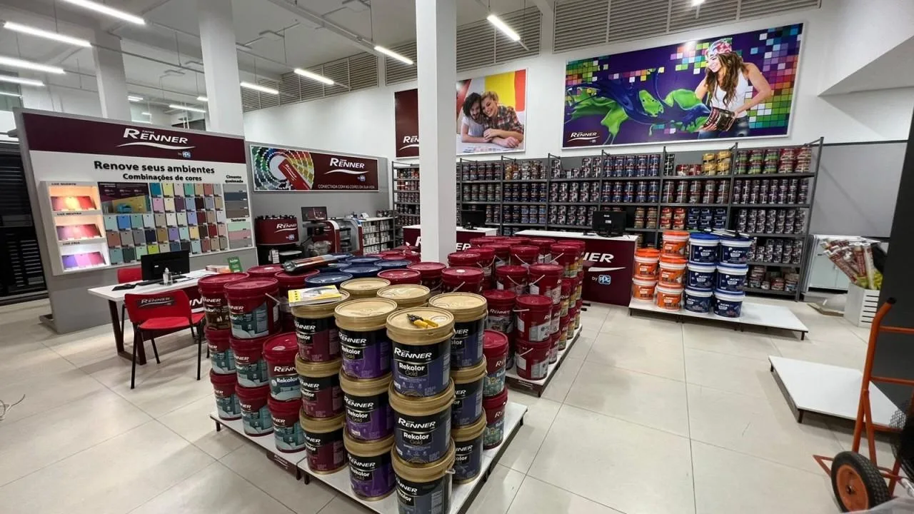 expositor de tintas