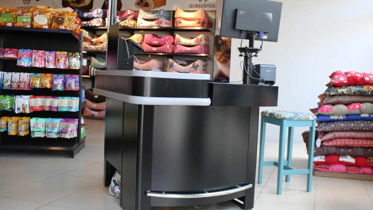 checkout para loja de rações, coleiras, petshop e agropecuárias