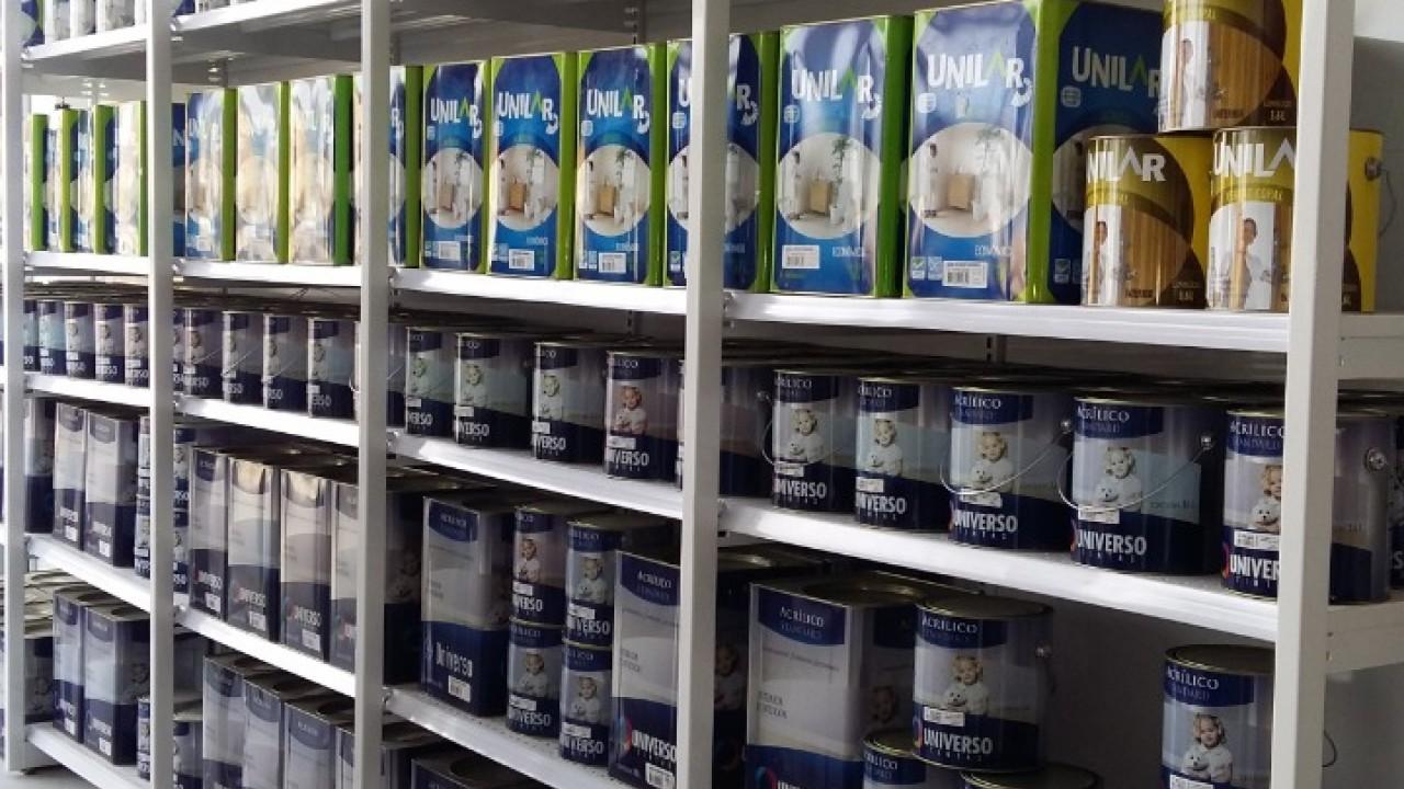 expositor sob medida para tintas