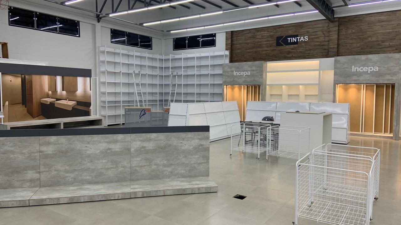 expositor de pisos e cerâmicas