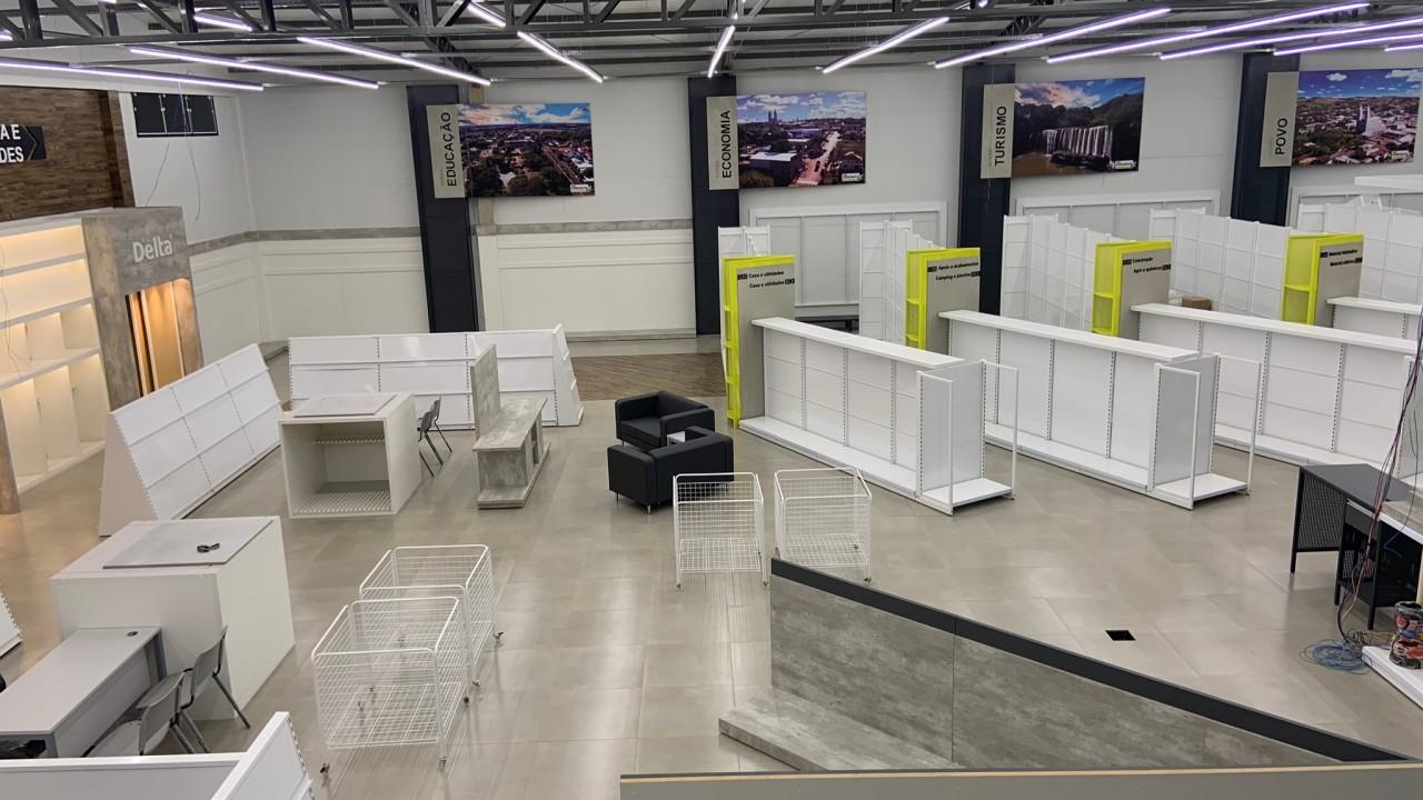 expositor de pisos e cerâmicas