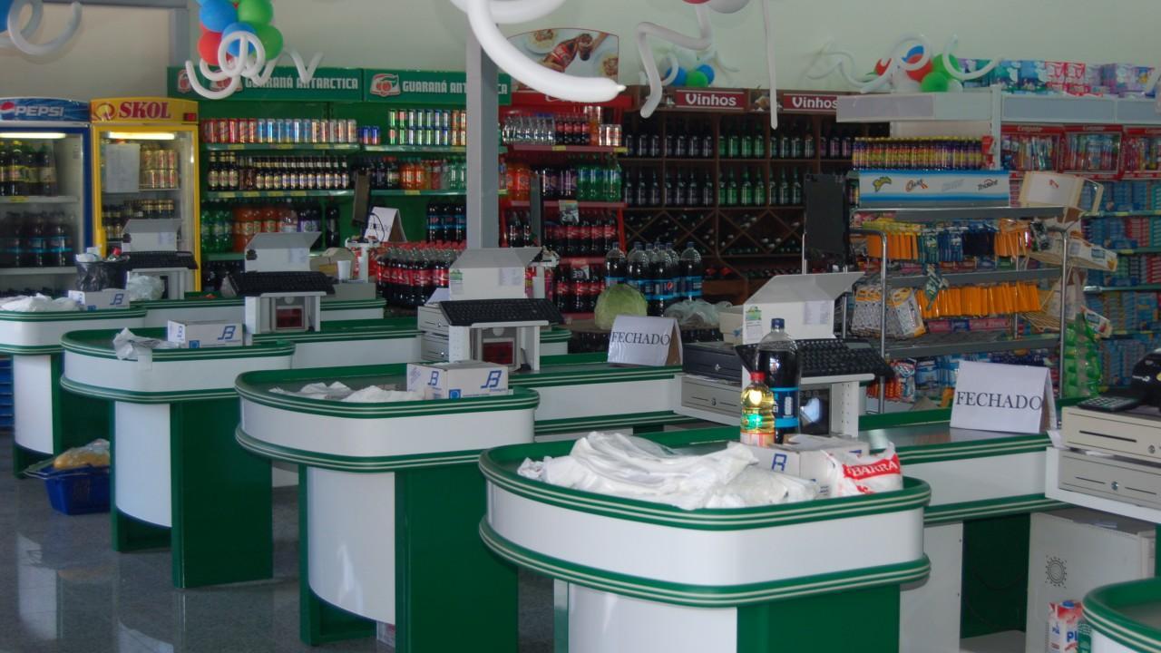 checkout para supermercado