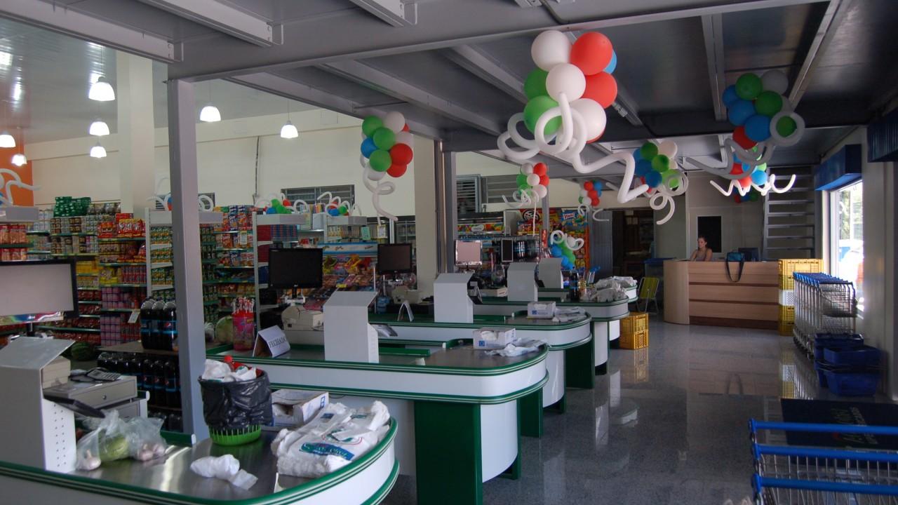 checkout para supermercado